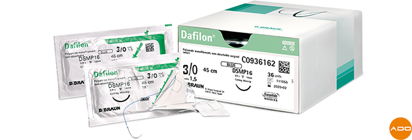 Dafilon® Nahtmaterial - 3/0