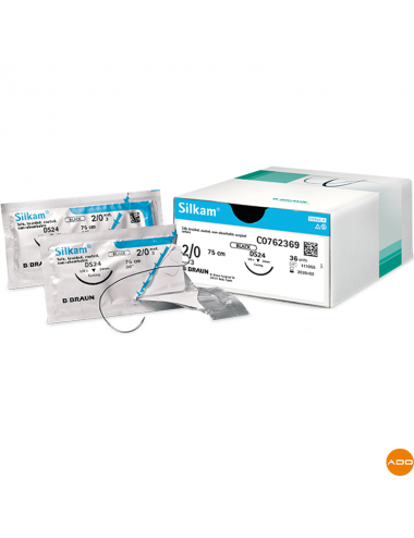 Silkam® suture thread - 2/0