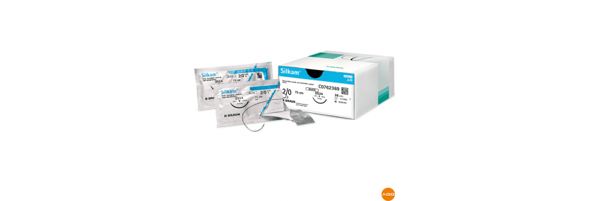 Silkam® suture thread - 2/0