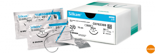 Fils de suture Silkam® - 2/0