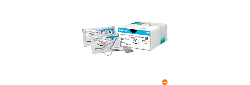 Nahtmaterial Silkam® - 0/0