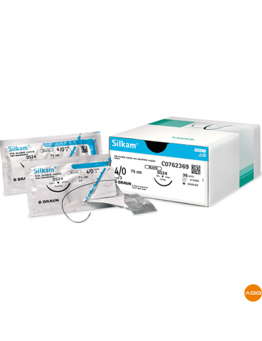 Silkam® Suture Threads - 4/0