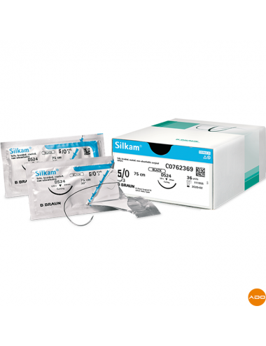 Silkam® Suture Threads - 5/0