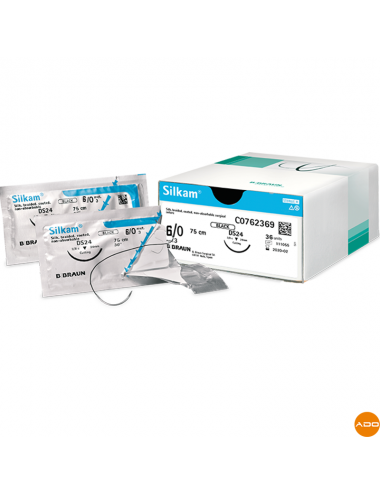 Silkam® Suture Threads - 6/0