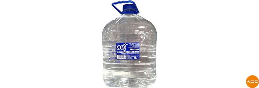 Agua desmineralizada - 5 litros