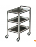 Stainless Steel Trolley - 3 Shelves