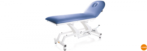 Table hydraulique Lytus avec roues - Plateau 90 cm.