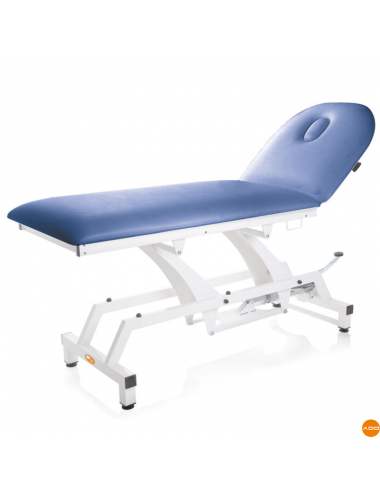 Hydraulic Lytus Bed with Wheels - 90 cm Top.