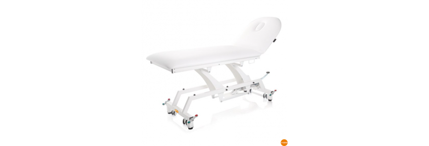 Hydraulic Lytus Bed with Wheels - 90 cm Top.