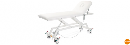 Elektrisches Bett mit 1 Motor Lytus mit Rädern - Tisch 62 cm.