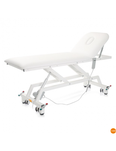 Cama eléctrica de 1 motor Lytus con ruedas - Tablero 62cm.