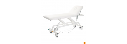 Elektrisches Bett mit 1 Motor Lytus mit Rädern - Tisch 62 cm.