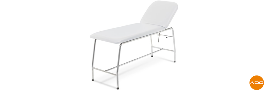 Lybra cot in chromed steel