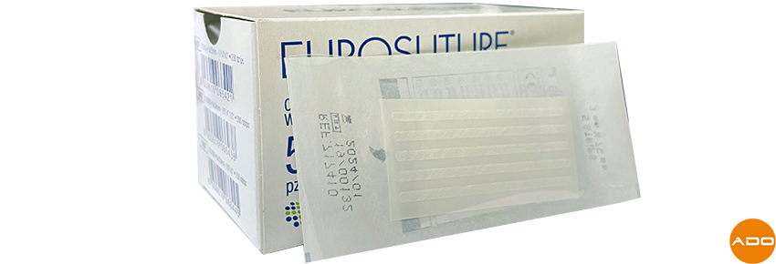 Pansements en TNT pour suture - 3 x 75 mm.