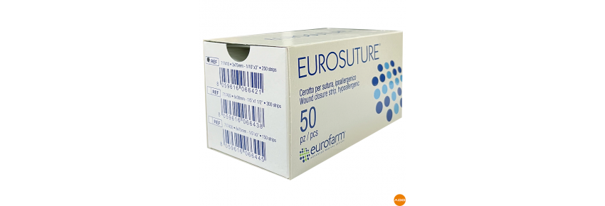 Pansements en TNT pour suture - 3 x 75 mm.