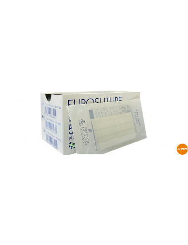 Sterile non-woven fabric dressings for sutures - 6 x 38 mm.