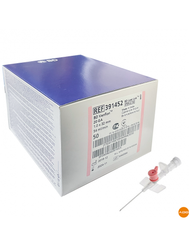 Aiguille canule Venflon™ BD - 20G x 32 mm