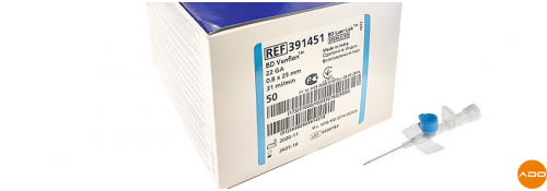 Venflon™ BD Cannula Needle - 22G x 25 mm