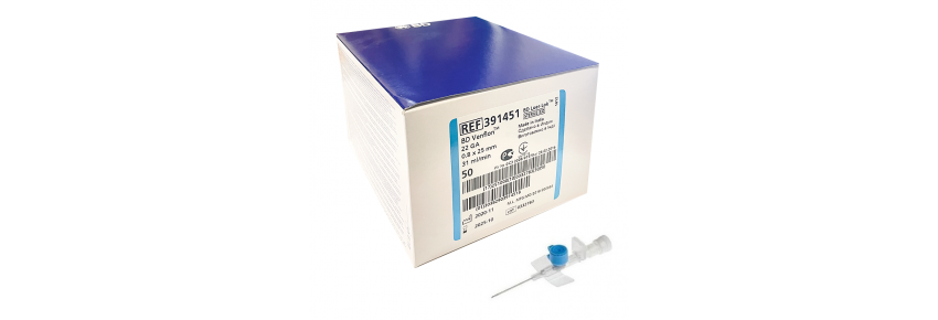 Venflon™ BD Cannula Needle - 22G x 25 mm