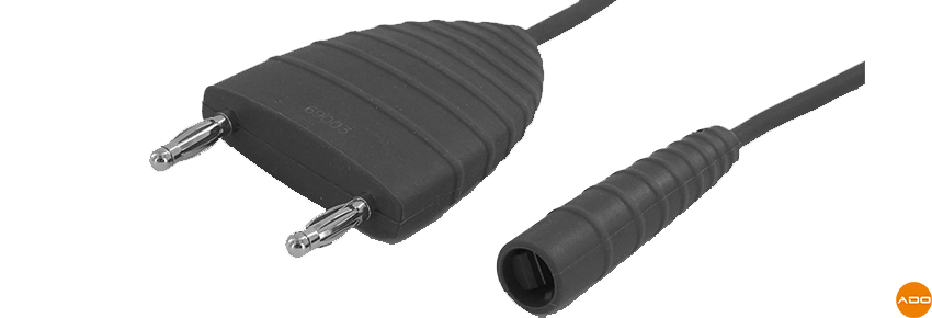 Bipolar-Kabel - 3 m.