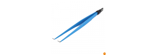 Bipolare Zange gebogen - 20 cm.
