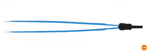 Bipolare Zange gebogen - 20 cm.