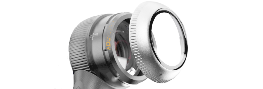 Lente de contacto Dermlite® DL5 - 10 mm