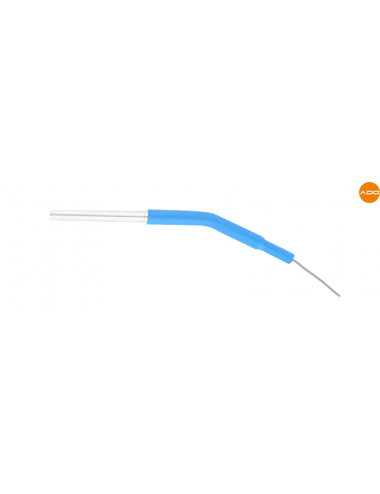 Angled electrode with fine...