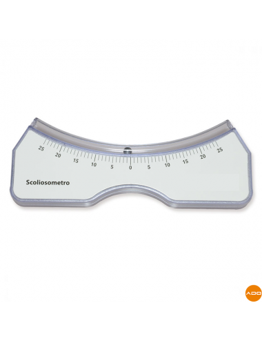 Portable scoliometer