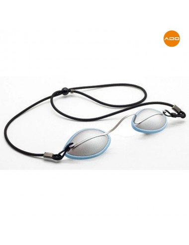 Protección ocular plateada...