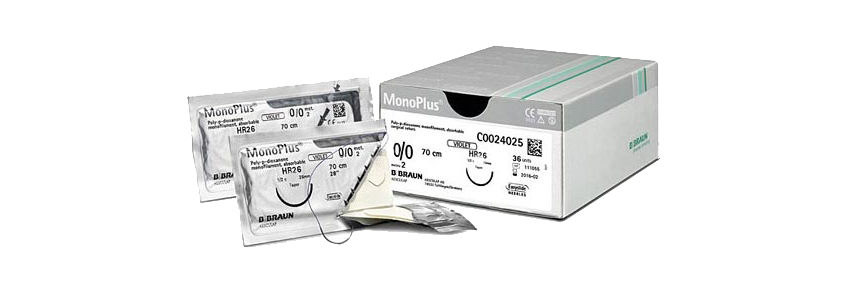 Polydioxanone sutures - Monoplus® 0/0