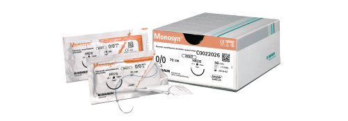 Nahtmaterial aus Glyconat - Monosyn® 0/0