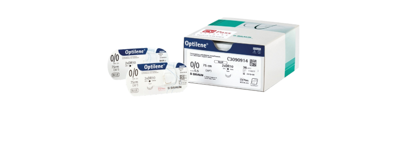 Fils de suture en polypropylène - Optilene® 0/0