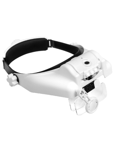 Lupa con luz LED