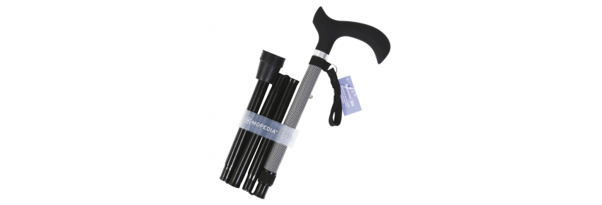 FALTBARE STOCK MIT DERBY-GRIFF - S/W