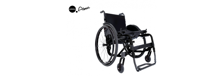 Carrozzina superleggera ATMOS nera