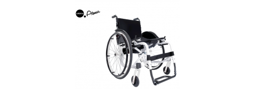 Silla de ruedas superligera ATMOS blanca