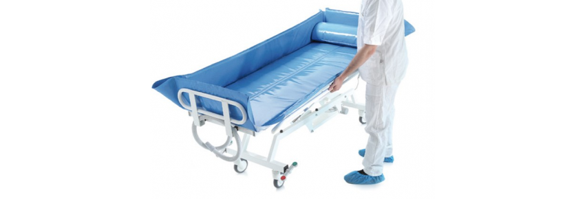 Cama de ducha eléctrica apertura