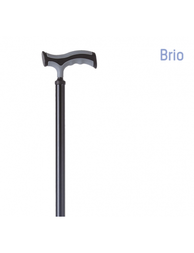 Anodized colored aluminum cane - Sunset Red