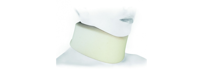 Foam cervical collar
