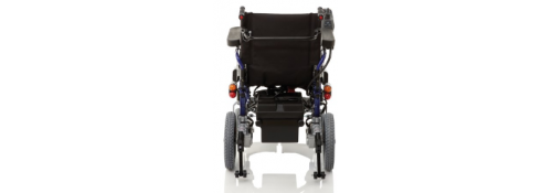 Electric wheelchair without rear light