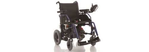 Fauteuil roulant électrique avec lumière