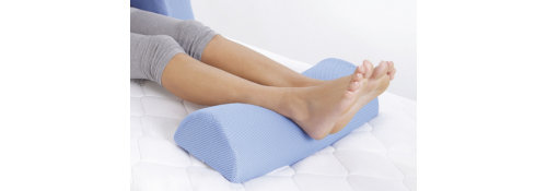 Coussin 1/2 coussin mémoire pieds