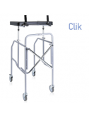Folding walker with table...