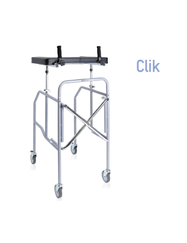Folding walker with forearm...