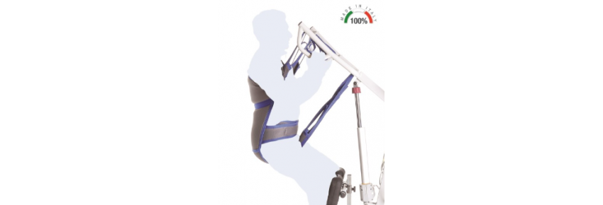 Lateral pelvic dorsal harness