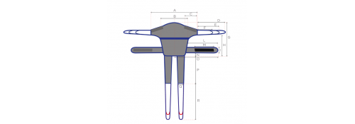 Pelvic back harness diagram