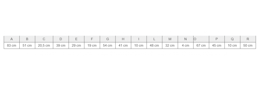 Pelvic back brace sizes