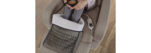 Electric foot warmer use
