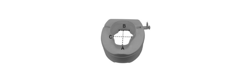Wassererhöhung mit Deckel - ONDA Größe